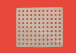 Perforated batts